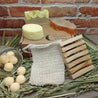 Citrus Body And Feet Pamper Gift Set With Light Wood Soap Rack