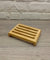 Rack Style Rectangle Slotted Bamboo Soap Dish