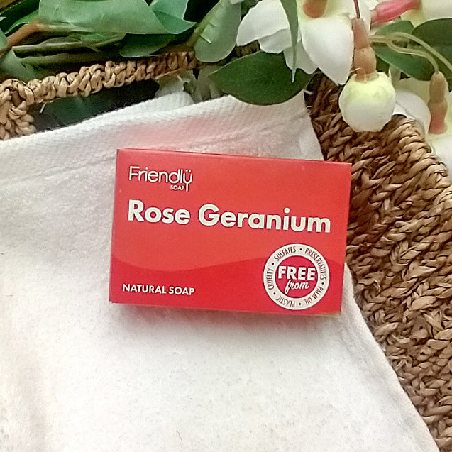 Friendly Soap - Rose Geranium Soap Bar