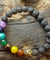 Lava Stone Bracelet - Buddha Chakra