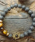 Lava Stone Bracelet - Hamsa Tiger Eye