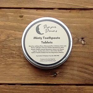 Toothpaste Tablets Storage Tin