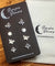 Hypoallergenic Stainless Steel Earrings Set 4 Pairs Silver Colour Butterflies Sunflowers & Tree Of Life