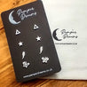 Hypoallergenic Stainless Steel Earrings Set 4 Pairs Silver Colour Triangles Stars Feathers & Butterfles