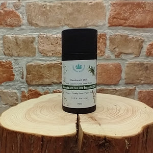 Kingdom Kreations Natural Vegan Deodorant Stick - Manuka & Tea Tree
