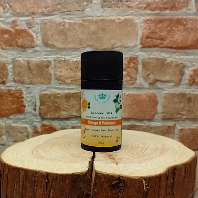 Kingdom Kreations Natural Vegan Deodorant Stick - Orange & Patchouli