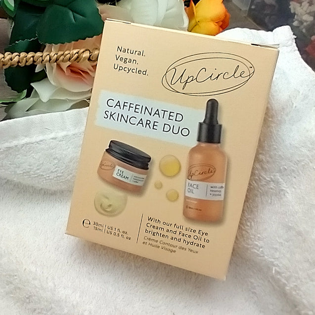 UpCircle Caffinated Duo Coffee Face Oil & Eye Cream