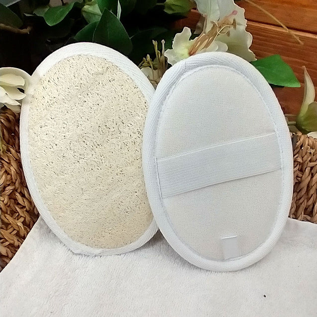 Natural Loofah Sponge Body Scrub Pad