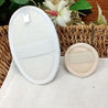 Natural Loofah Sponge 5 Facial Pads & 1 Body Scrub Pad Set
