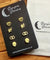 Hypoallergenic Stainless Steel Earrings Set 4 Pairs Gold Colour Hearts Branch Circles & Strawberry