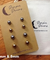 Hypoallergenic Stainless Steel Classic Ball Earrings Set 4 Pairs Silver & Gold Colour