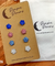 Hypoallergenic Stainless Steel Contemporary CZ Earrings Set 4 Pairs Silver Colour -  026