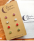 Hypoallergenic Stainless Steel Contemporary CZ Earrings Set 4 Pairs Silver Colour -  030