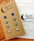 Hypoallergenic Druzy Earrings Set 4 Pairs Silver Colour -  21