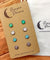 Hypoallergenic Druzy Earrings Set 4 Pairs Silver Colour -  42