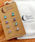 Hypoallergenic Stainless Steel CZ Earring Set 4 Pairs Silver Colour -  628