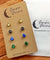 Hypoallergenic Stainless Steel CZ Earring Set 4 Pairs Silver Colour -  670