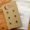 Hypoallergenic Stainless Steel Hearts Stars & Teardrops CZ Earring Set 3 Pairs Silver Colour 16