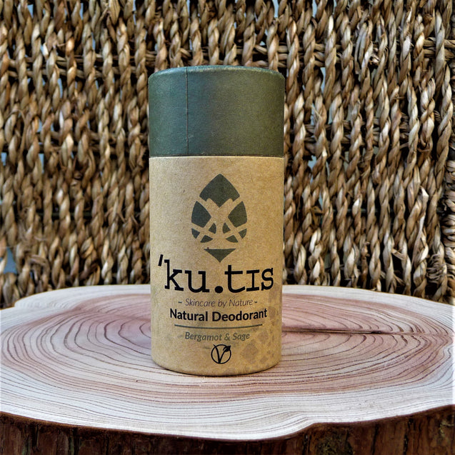 Kutis Natural Vegan Deodorant Stick Bergamot & Sage Pamper Dreams