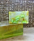 Freshly Cut Grass & Calendula Soap Slice do - Pamper Dreams