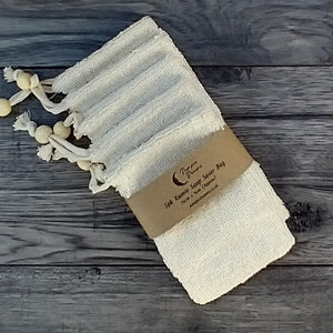 5 Pack 100% Natural Ramie Soap Saver Bags - Pamper Dreams