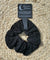 Black Bamboo Silk Eco-Friendly Hair Scrunchies - Pamper Dreams