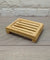 Rack Style Rectangle Slotted Bamboo Soap Dish - Pamper Dreams