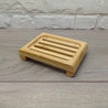 Rack Style Rectangle Slotted Bamboo Soap Dish - Pamper Dreams