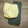 Lemon Cloth Pocket Nappy And Bamboo Charcoal Insert