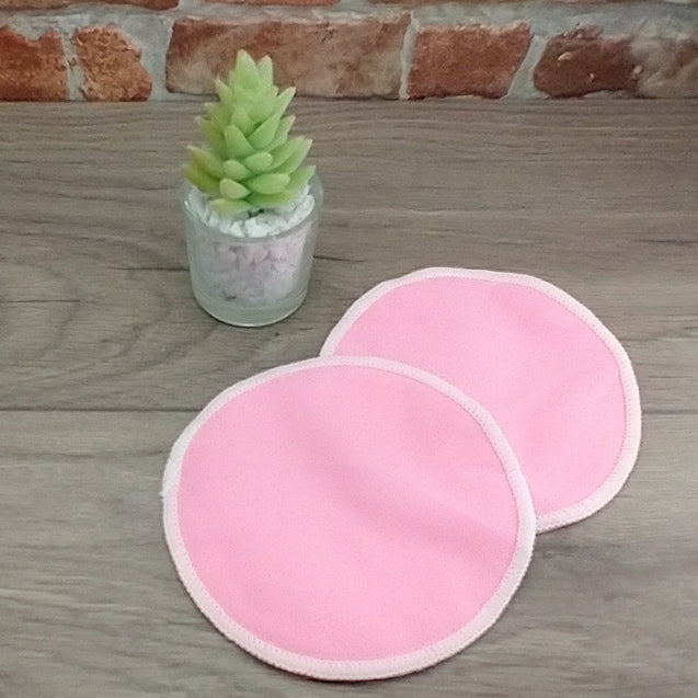 Pink Reusable Triple Layer Leakproof Nursing Breast Pads