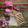 Candyman All In Pamper Gift Set With Light Wood Soap Rack