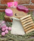 Candyman Body And Feet Pamper Gift Set With Light Wood Soap Rack