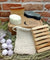 Lavender Body And Feet Pamper Gift Set With Light Wood Soap Rack