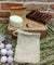 Lavender Body Pamper Gift Set With Dark Wood Soap Rack