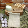 Lavender Body Pamper Gift Set With Light Wood Soap Rack