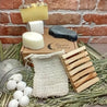 Natures Way All In Pamper Gift Set With Light Wood Soap Rack