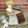 Natures Way All In Pamper Gift Set With Dark Wood Soap Rack