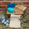 Ocean Breeze Body Pamper Gift Set With Light Wood Soap Rack