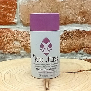 Kutis Natural Vegan Deodorant Stick Lavender & Bergamot Bicarb Free