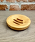 Slotted Style Round Bamboo Soap & Shampoo Bar Dish