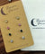 Hypoallergenic Stainless Steel Stud CZ Earring Set 4 Pairs Silver Colour - 15