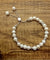 Rhodium Plated Freshwater Pearl Bracelet