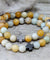Set of 2 Friendship Bracelets - Loyalty - Amazonite & Yellow Jasper - Pamper Dreams