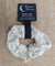 Pink & Cream Floral Design Organic Cotton Eco-Friendly Hair Scrunchies - Pamper Dreams