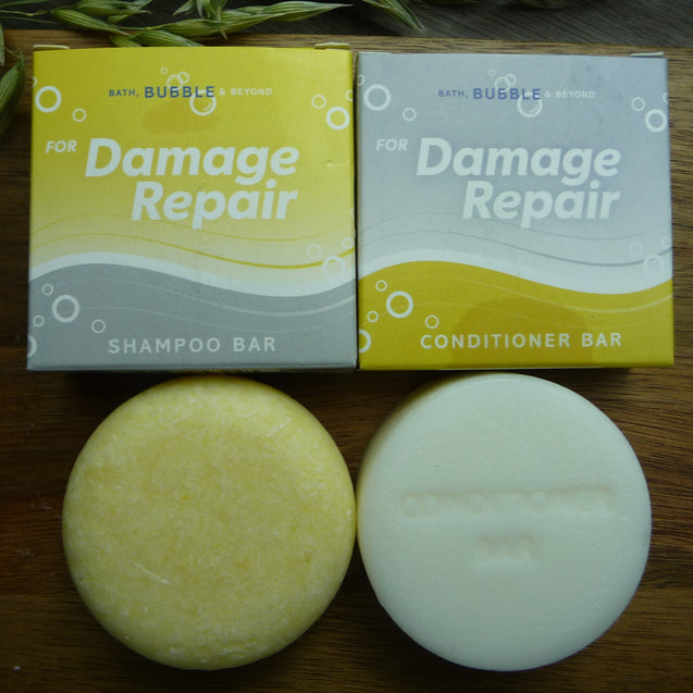 Damaged Hair Shampoo & Conditioner Bar Set - Pamper Dreams