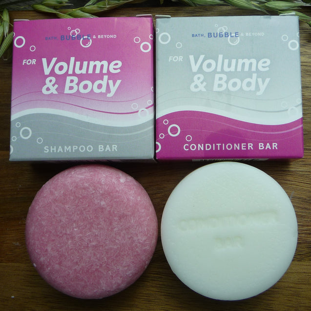 Add Volume & Body Shampoo & Conditioner Bar Set - Pamper Dreams