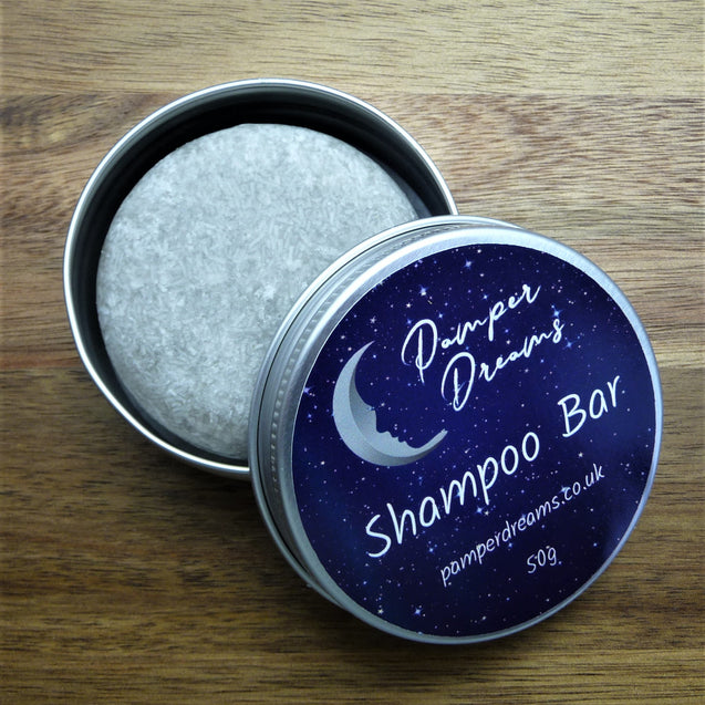 Men's Shampoo & Body Bar Azure In A Storage Tin - Pamper Dreams