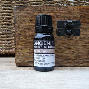 Pure Virginian Cedarwood Essential Oil 10ml - Pamper Dreams