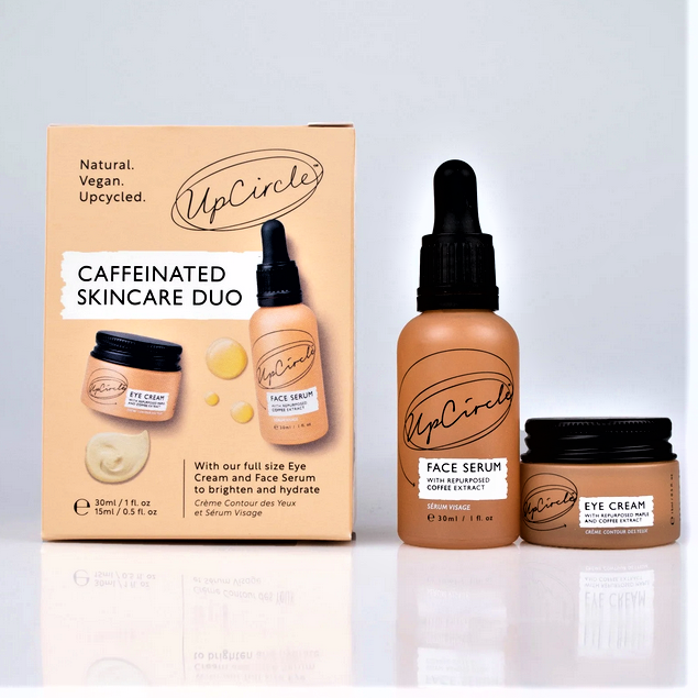 UpCircle Caffinated Duo Coffee Oil Face Serum & Eye Cream