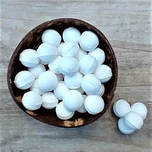 Coconut Milk Bath Fizzers - Mini Bath Bombs - Pamper Dreams